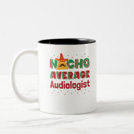 Taza Bicolor Audiología Nacho Audiólogo Promedio