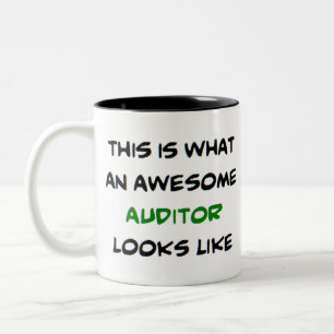 Taza Bicolor auditor, impresionante