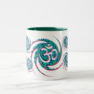 Taza Bicolor AUM SWiRLS Mug