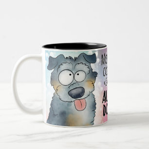Taza Bicolor Aussie Doodle Coffee Morning