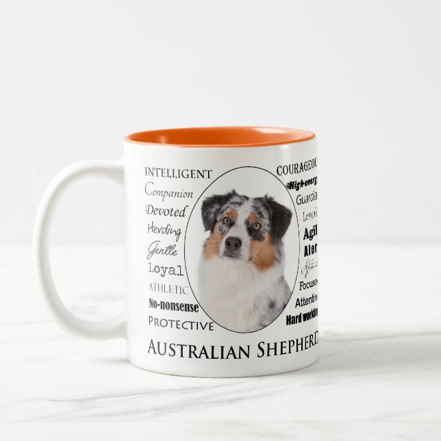 Taza Bicolor Aussie Traits Mug (Izquierda)
