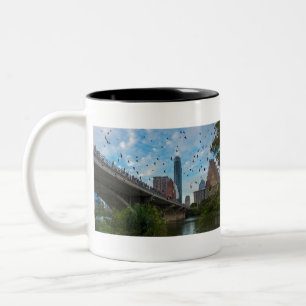 Taza Bicolor Austin BATS Downtown