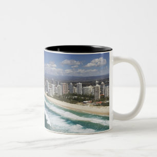 Taza Bicolor Australia, Queensland, Gold Coast, Main Beach -