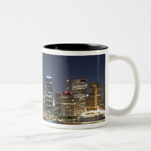 Taza Bicolor Australia, Sydney. Skyline con Ópera vista
