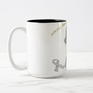 Taza Bicolor Autism