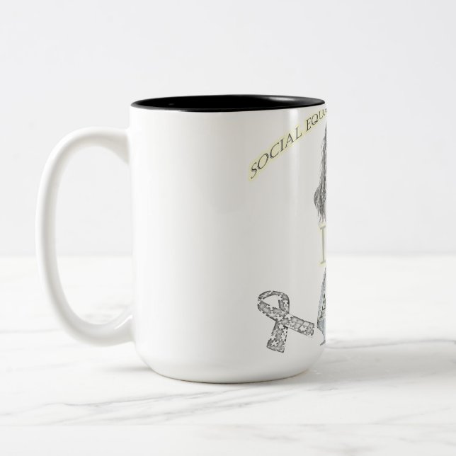 Taza Bicolor Autism (Izquierda)