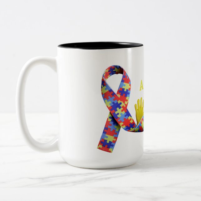 Taza Bicolor Autism (Izquierda)