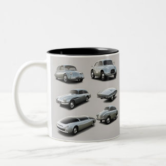 Taza Bicolor Auto Car Tasse