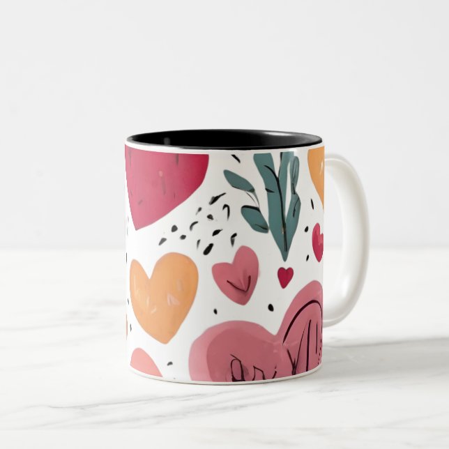 Taza Bicolor Autoamor y empoderamiento (Anverso derecho)