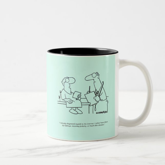Taza Bicolor Autodiagnóstico (Derecha)