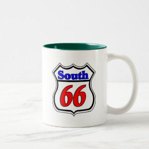 Taza Bicolor Autopista 66 Sur