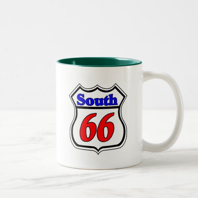 Taza Bicolor Autopista 66 Sur (Derecha)