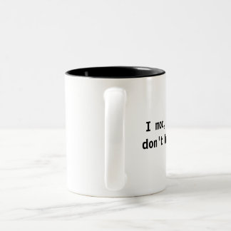 Taza Bicolor Autor modélico de café de dos tonos