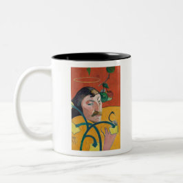 Taza Bicolor Autoretrato de Paul Gauguin