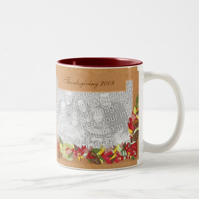 Taza Bicolor Autumn Leaves Mug (Derecha)