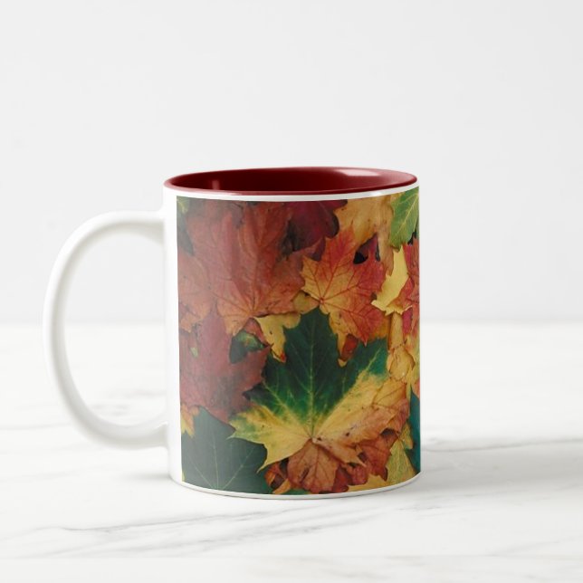 Taza Bicolor Autumn Leaves Mug (Izquierda)