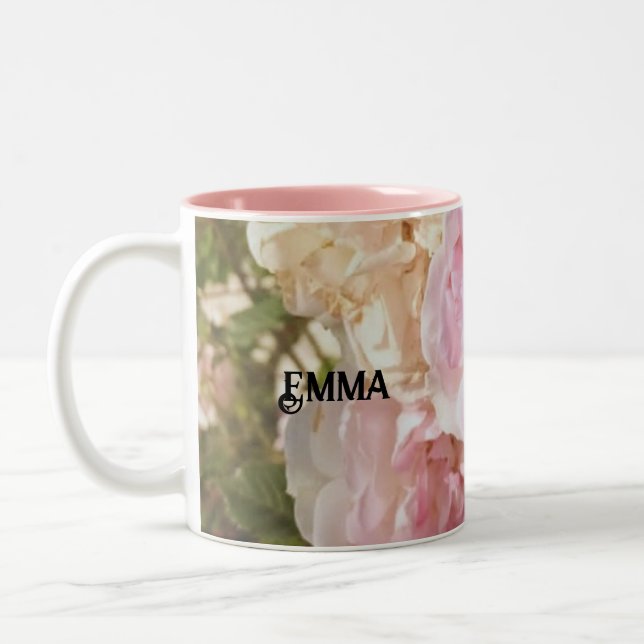 Taza Bicolor Autumn Meadow Flowers  (Izquierda)