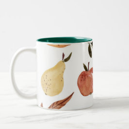 Taza Bicolor Autumn Orchard Aesthetic
