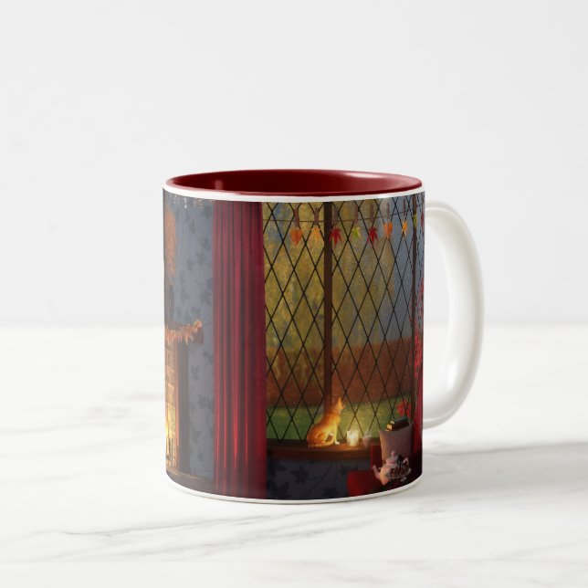 Taza Bicolor Autumn Tranquility Mug (Anverso derecho)