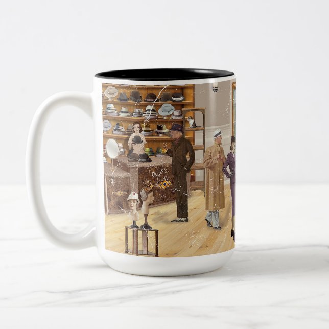 Taza Bicolor Autumn - Winter Fashion, 1934 (Izquierda)