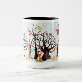 Taza Bicolor Autumn Wonderland -