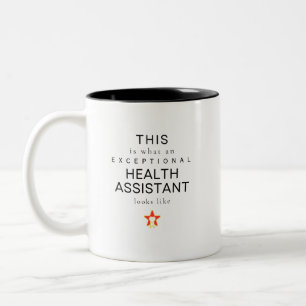 Taza Bicolor Auxiliar dental