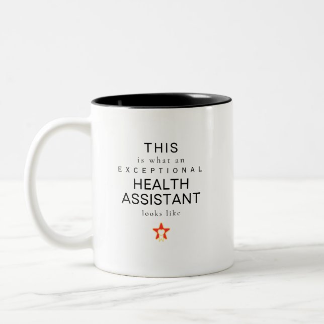 Taza Bicolor Auxiliar dental (Izquierda)