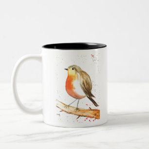 Taza Bicolor ave roja