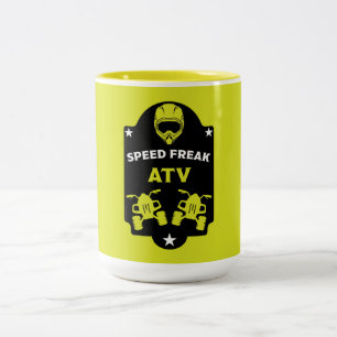 Taza Bicolor aventuras en quad atv r