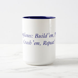 Taza Bicolor Aviones RC Mantra