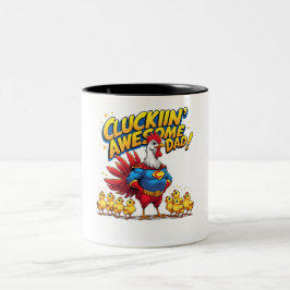 Taza Bicolor Awesome Dad - Gracioso