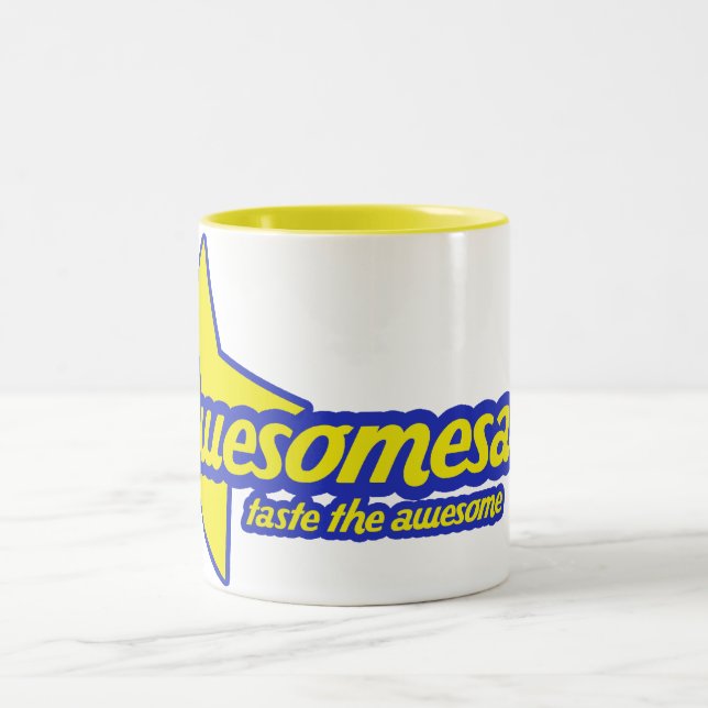 Taza Bicolor Awesomesauce (Centro)