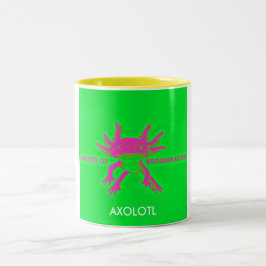 Taza Bicolor axolotl