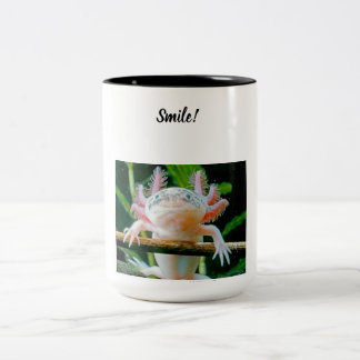 Taza Bicolor Axolotl mug