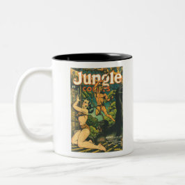 Taza Bicolor Ayúdame Tarzan - Jungla - Rey de la Selva - Leo
