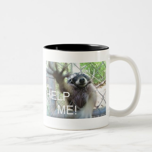 Taza Bicolor ¡Ayúdeme! (Derecha)