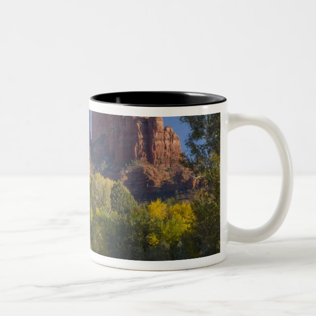Taza Bicolor AZ, Arizona, Sedona, Crescent Moon Recreación 2 (Derecha)