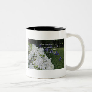 Taza Bicolor Azalea del blanco del 63:2 del salmo