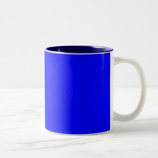 Taza Bicolor Azul (Derecha)