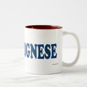 Taza Bicolor Azul boloñés