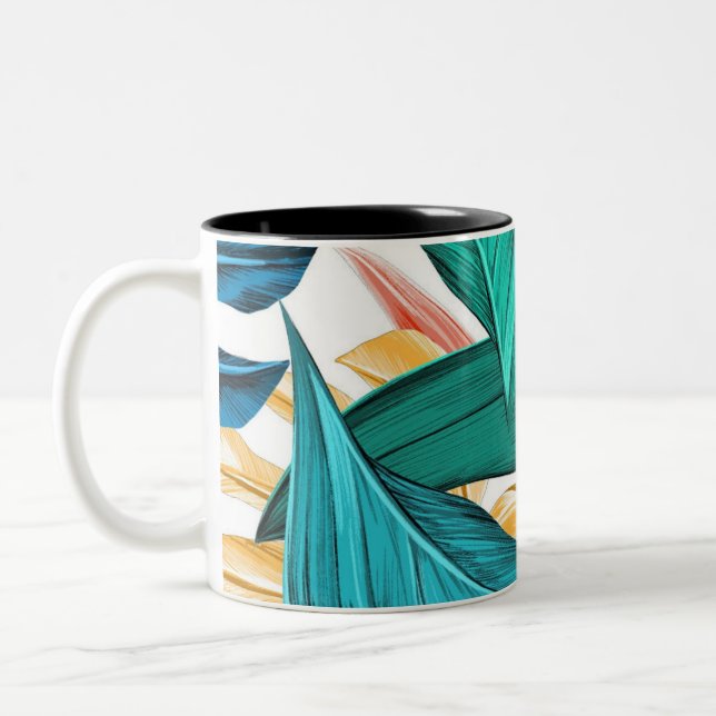 TAZA BICOLOR AZUL CLARO (Izquierda)