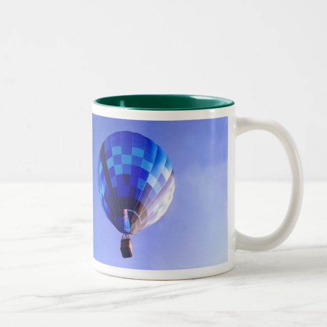 Taza Bicolor Azul en el azul I (Derecha)