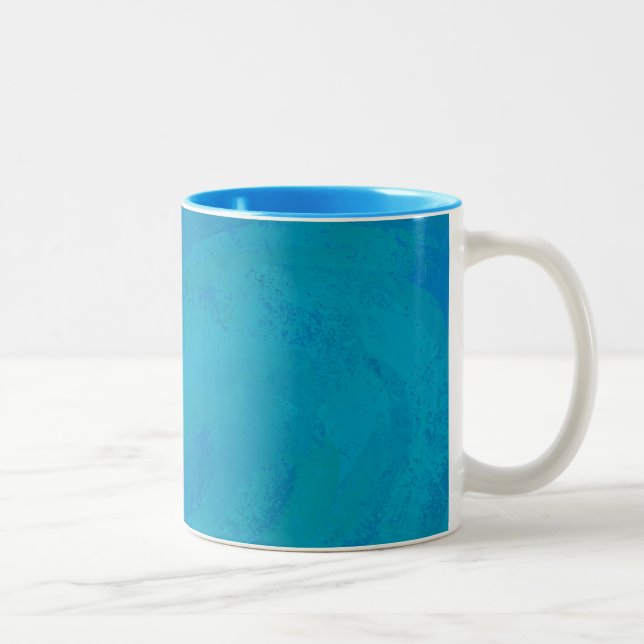 Taza Bicolor Azul marino (Derecha)