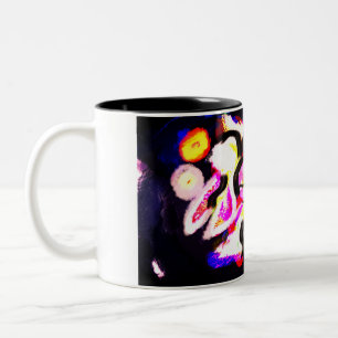 Taza Bicolor Azules de gelatina