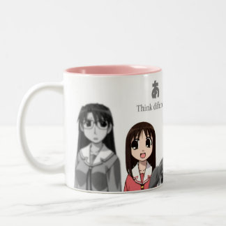 Taza Bicolor ¡Azumanga - piense diferente!