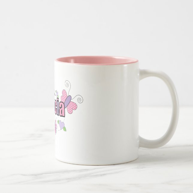 Taza Bicolor Babcia Única (Derecha)