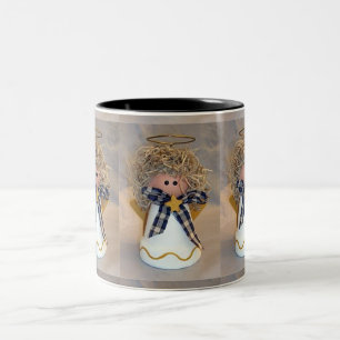 TAZA BICOLOR ****BABE ANGEL*** MUG POR TUS NAVIDADES "ANGEL"