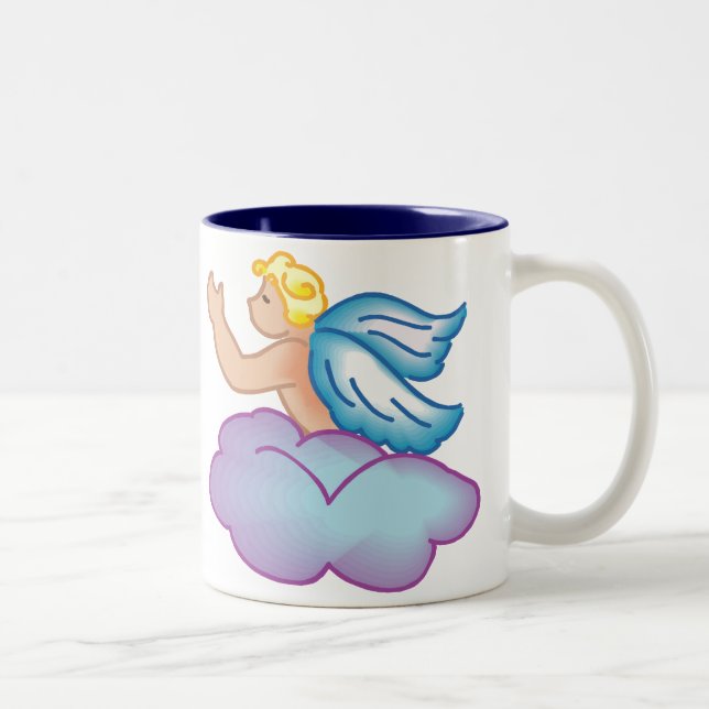 Taza Bicolor Baby Angel Mug (Derecha)