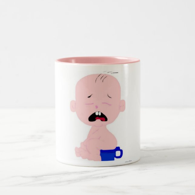 Taza Bicolor Baby Boom Mug (Centro)
