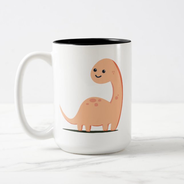 Taza Bicolor Baby Dino (Izquierda)